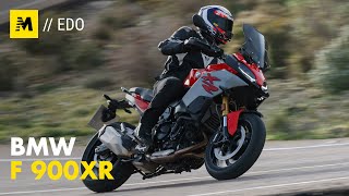 BMW F900XR TEST LA CROSSOVER ACCESSIBILE English sub [upl. by Jara]