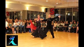 Foxtrot Dance Performance at Ultimate Ballroom Dance Studio in Memphis TN [upl. by Brnaby]