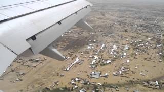 Landing at Ndjamena airport [upl. by Engleman]