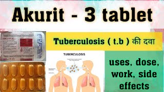 Akurit3 tablet  usesdoseworkside effects पूरी जानकारी हिंदी में [upl. by Yrot]