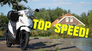 Suzuki Address 110  TOP SPEED [upl. by Flossi]