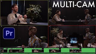 How to Edit Multi Cam Sequences Easily in Adobe Premiere Pro CC Tutorial [upl. by Geer745]