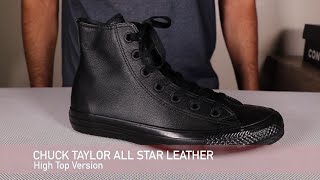 Converse Chuck Taylor All Star Leather  High Top [upl. by Frodin]