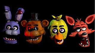 SFM  The Most Accurate FNAF 1 Models  OFFICIAL RELEASE BY SCOTT CAUTION [upl. by Nomed36]