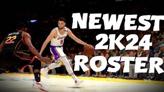 How To Get The Newest NBA 2K24 Roster [upl. by Harberd]