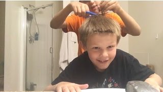 Prank Mom Cut My Brothers Hair [upl. by Catina]