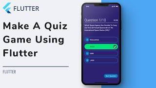 Making a Quiz App using Flutter [upl. by Euqinahc]