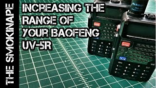 Increasing the Range of your Baofeng UV5R With a Counterpoise  TheSmokinApe [upl. by Horter]