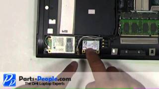 Dell Latitude E6400  Wireless Card WiFi WLAN Replacement  HowToTutorial [upl. by Spalding]