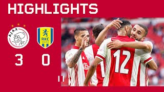 Highlights  Ajax  RKC Waalwijk  Eredivisie [upl. by Ruby214]