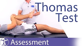 Thomas Test  Iliopsoas Tightness [upl. by Ethelin62]