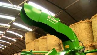 McHale C460  Straw Blower amp Bale Feeder [upl. by Asylla]