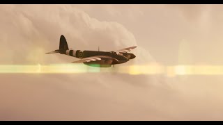 PZ474 Mosquito First US flight [upl. by Releyks56]