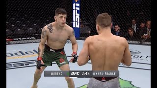 UFC277 Pelea Gratis Moreno Kara France 1 [upl. by Consalve]