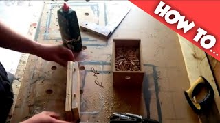 How to drill perfect holes for dowels [upl. by Darleen]