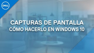 Cómo hacer capturas de pantalla en Windows 10  Capturar pantalla en Windows [upl. by Dalohcin]