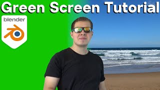 How to Green Screen with Blender Tutorial [upl. by Lleda]