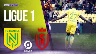 Nantes vs Reims  LIGUE 1  HIGHLIGHTS  02132022  beIN SPORTS USA [upl. by Ynabla]