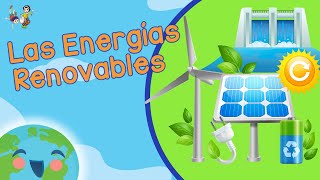 Las Energías Renovables  Tipos de Energías Videos Educativos para Niños [upl. by Adnylem]