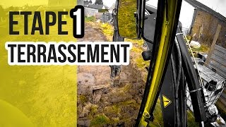 Comment faire le terrassement avant de construire une maison  étape 1 [upl. by Notnelc251]