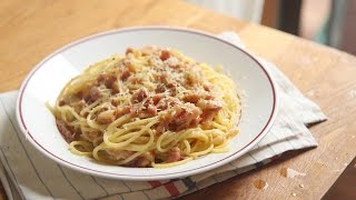 SUB 까르보나라  Spaghetti Carbonara  꿀키 [upl. by Reinwald316]