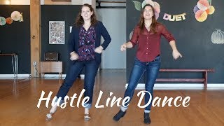 Line Dance 101 Hustle [upl. by Nerrawed730]