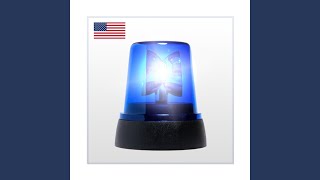 Suono Polizia Usa  Police Siren Usa [upl. by Yenreit]