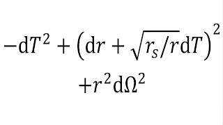 PainleveGullstrand metric [upl. by Omar]