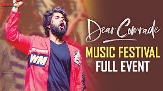 Dear Comrade Music Festival  Hyderabad  Vijay Deverakonda  Rashmika  Bharat Kamma [upl. by Enad]