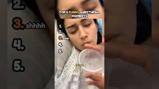 Top 5 Funniest Anesthesia Reactions part 34 🤣 shorts [upl. by Nodnorb]