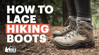 How to Lace Hiking Boots [upl. by Assirod964]