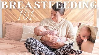 BREASTFEEDING 101  Everything You Need To Know [upl. by Nailuj264]