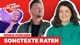 Erkennt Ronja Forcher wirklich JEDEN Song 🤯  Songtexte raten  Stars amp Stories [upl. by Stilu919]