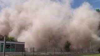 Hirwaun Flats  Controlled Explosion Demolition [upl. by Anitneuq]