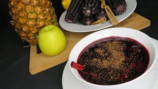 COMO PREPARAR MAZAMORRA MORADA PERUANA FÁCIL Y RÁPIDA  POSTRE PERUANO [upl. by Anirehtac]