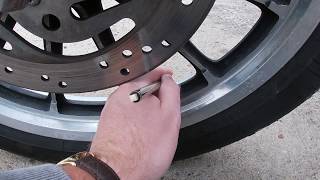 Fixing a Motorcycle Tire with a Leaking Bead [upl. by Weatherby]