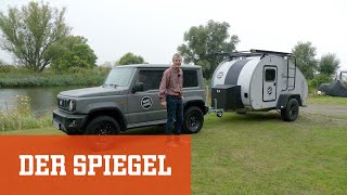 MiniWohnwagen im Test Hero Camper Ranger Wir drehen eine Runde  DER SPIEGEL [upl. by Norven282]