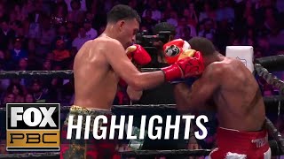 David Benavidez vs Anthony Dirrell  HIGHLIGHTS  PBC ON FOX [upl. by Anaek]