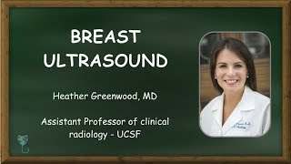 Breast Ultrasound  Complete Lecture  Health4TheWorld [upl. by Eem]