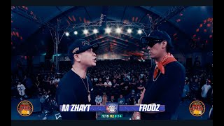 FlipTop  M Zhayt vs Frooz [upl. by Ellasal]