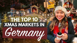 THE BEST CHRISTMAS MARKETS IN GERMANY  My Top 10 German Christmas Markets That You Must Visit [upl. by Leirbaj866]