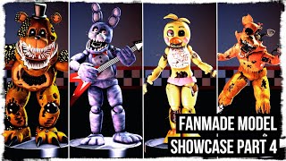 FNAFSFM Fanmade Model Showcase PART 4 [upl. by Ezri]