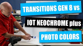 Transitions Gen 8 vs IOT Neochrome PLUS Color and Flash Mirror Photochromics [upl. by Terryn827]