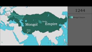 The History of the Mongols  Every Year [upl. by Dihaz956]