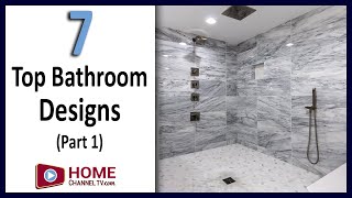 7 Best Master Bathroom Designs from our 2020 Home Tours  so far [upl. by Hanschen]