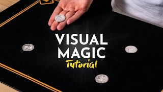 MOST VISUAL COIN MAGIC TRICK  Matrix tutorial [upl. by Cissej]