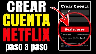 Crear cuenta netflix gratis 2024 [upl. by Euridice201]