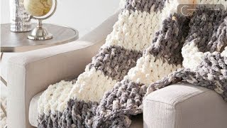 How to Crochet Easy Lush Life Blanket [upl. by Anires]