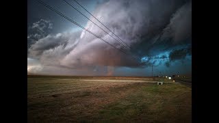 Dimmitt Nazareth Storms Tornado September 21 2024 [upl. by Kokoruda]