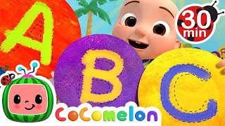 The ABC Song  CoComelon  Kids Cartoons  Moonbug Kids [upl. by Ordway]